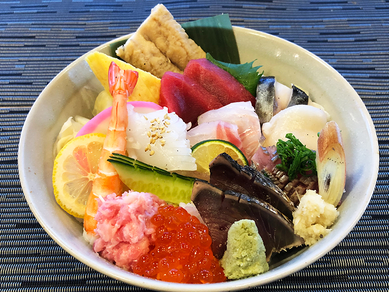 千葉のすし丼